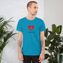 Load image into Gallery viewer, Covid-19 Heart Short-Sleeve Unisex T-Shirt