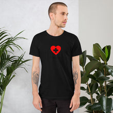 Load image into Gallery viewer, Covid-19 Heart Short-Sleeve Unisex T-Shirt