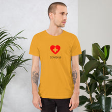 Load image into Gallery viewer, Covid-19 Heart Short-Sleeve Unisex T-Shirt