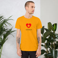 Load image into Gallery viewer, Covid-19 Heart Short-Sleeve Unisex T-Shirt