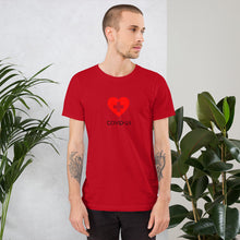 Load image into Gallery viewer, Covid-19 Heart Short-Sleeve Unisex T-Shirt