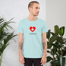 Load image into Gallery viewer, Covid-19 Heart Short-Sleeve Unisex T-Shirt