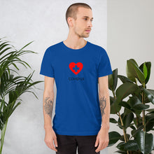 Load image into Gallery viewer, Covid-19 Heart Short-Sleeve Unisex T-Shirt